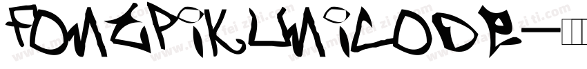 FontPik Unicode字体转换